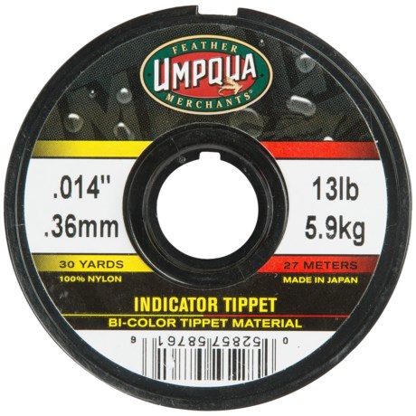 Umpqua Feather Merchants Indicator Tippet Material - 30 yds.