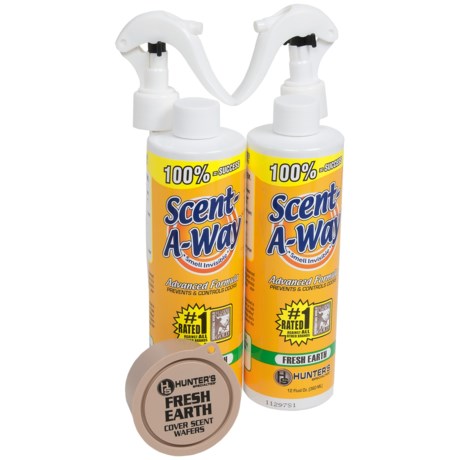 Scent-A-Way Fresh Earth Spray and Wafer Combo Pack