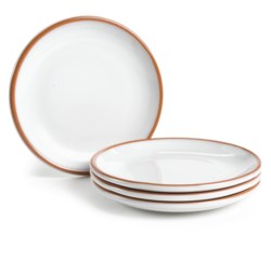 Tag Terra Glazed Appetizer Plates - Set of 4