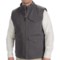 Filson Canvas Vest - Berber Fleece Lining (For Men)