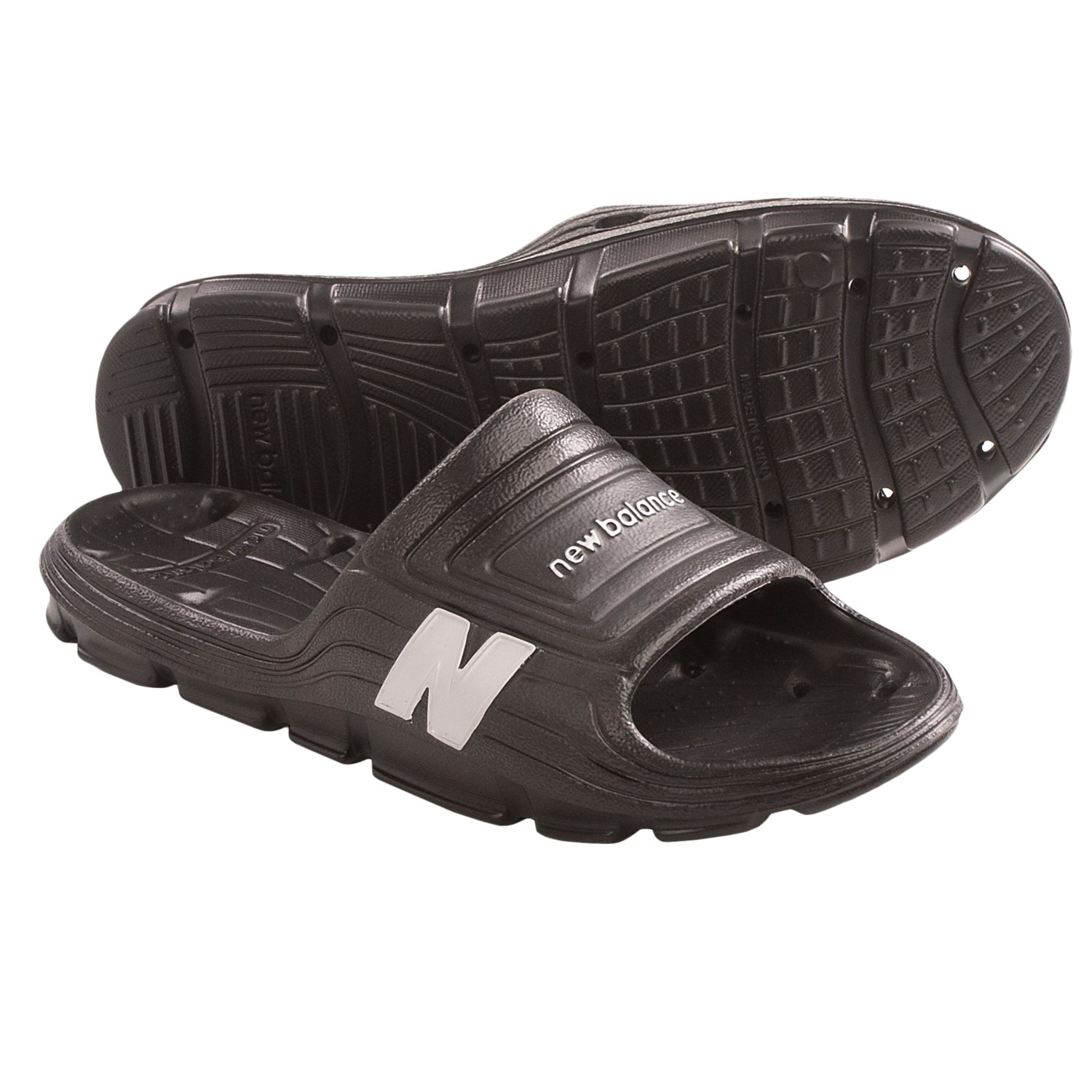 New Balance Float Slide Sandals (For Men) 7267P - Save 30%