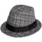 San Diego Hat Company Tweed Fedora Hat (For Kids)
