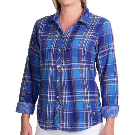 White Sierra Bellflower Shirt - Long Sleeve (For Women)