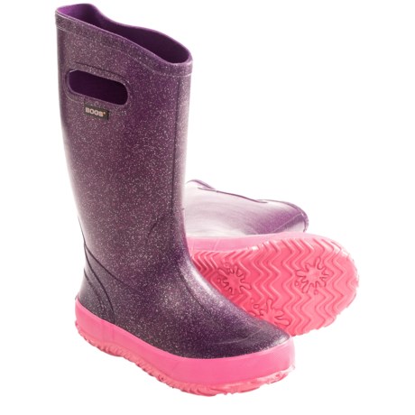 Bogs Footwear Glitter Rain Boots (For Kid and Youth Girls) 7298U - Save 44%