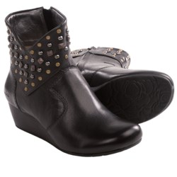 Taos Footwear Verge Ankle Boots - Leather, Wedge Heel (For Women)