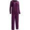 Carole Hochman Midnight by  Forever and Always Pajamas - Long Sleeve (For Women)