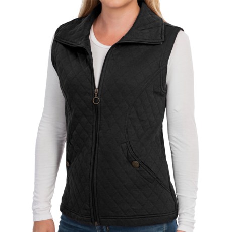 N.Y.L. New York Laundry New York Laundry Lightweight Quilted Vest - Full Zip (For Women)