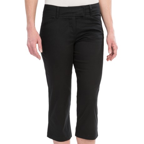 Specially made Stretch Twill Capris - Low Rise (For Women)