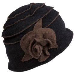 Asian Eye Elizabeth Bucket Hat - Boiled Wool (For Women)