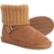 LAMO Footwear Hurry Zip Shearling Boots - Suede (For Toddler and Little Girls)