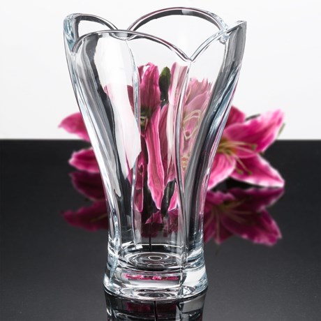 Nachtmann Calypso Crystal Vase - 10.5”, Lead-Free