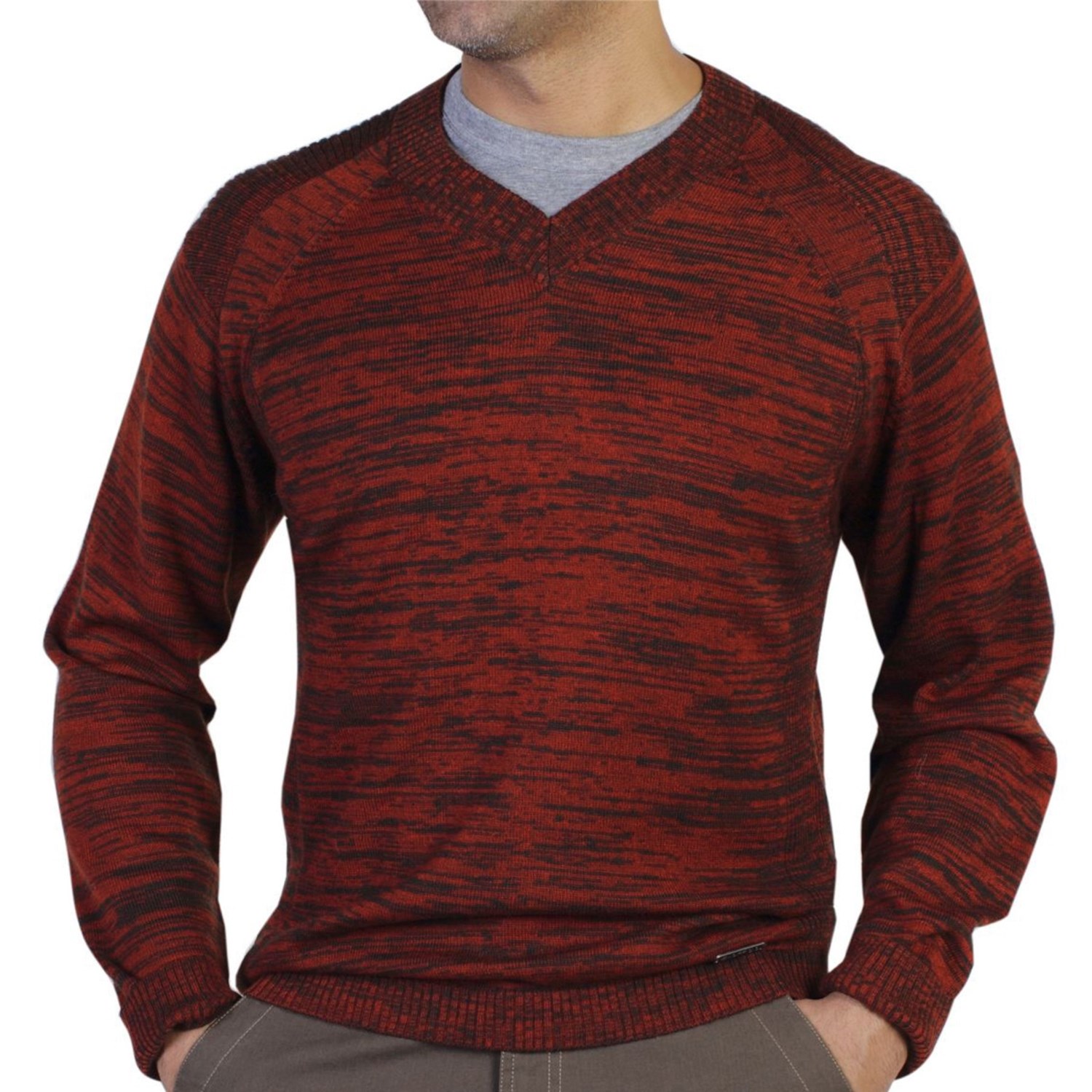 ExOfficio Cafenisto V-Neck Sweater (For Men) 7457R - Save 69%
