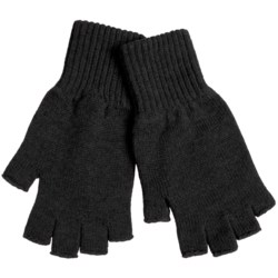Johnstons of Elgin Fingerless Cashmere Gloves (For Women)
