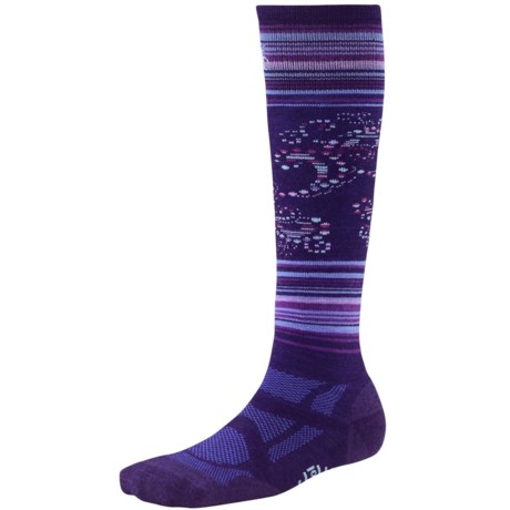SmartWool Medium Ski Socks - Merino Wool, Midweight, Over-the-Calf (For Women)