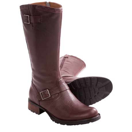 Sebago Saranac Buckle High Boots - Leather (For Women)
