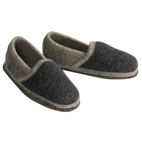 Wesenjak Boiled Wool Moc Slippers (For Men and Women)