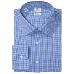 Ike Behar Ike by  Check Dress Shirt - No-Iron Cotton, Long Sleeve (For Men)