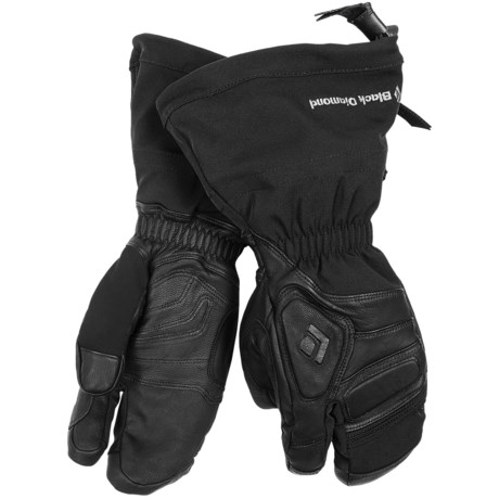 Black Diamond Equipment Gore-Tex® Guide Lobster Gloves - Waterproof, Leather (For Men and Women)