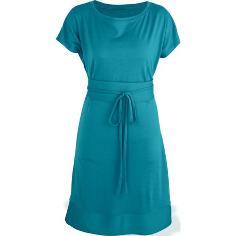 Icebreaker Allure Dress - UPF 30+, Merino Wool, Short Sleeve (For Women)