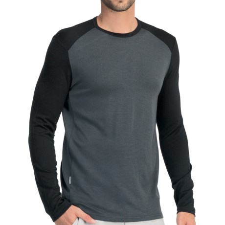 Icebreaker Tech Shirt - UPF 30+, Merino Wool, Midweight, Long Sleeve (For Men)