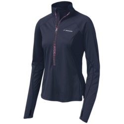 Brooks Infiniti Hybrid Wind Shirt - Zip Neck, Long Sleeve (For Women)