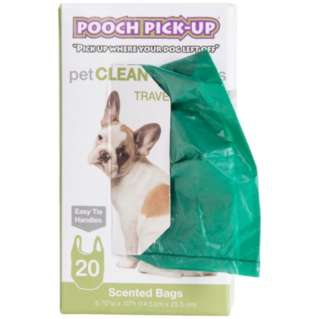 Kyjen Pooch Pick-Up Bags - 20-Pack