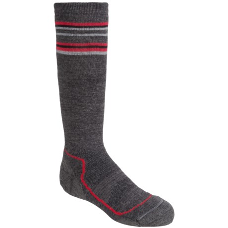 Lorpen Junior Ski Socks - Merino Wool, Mid Calf (For Little and BIg Kids)