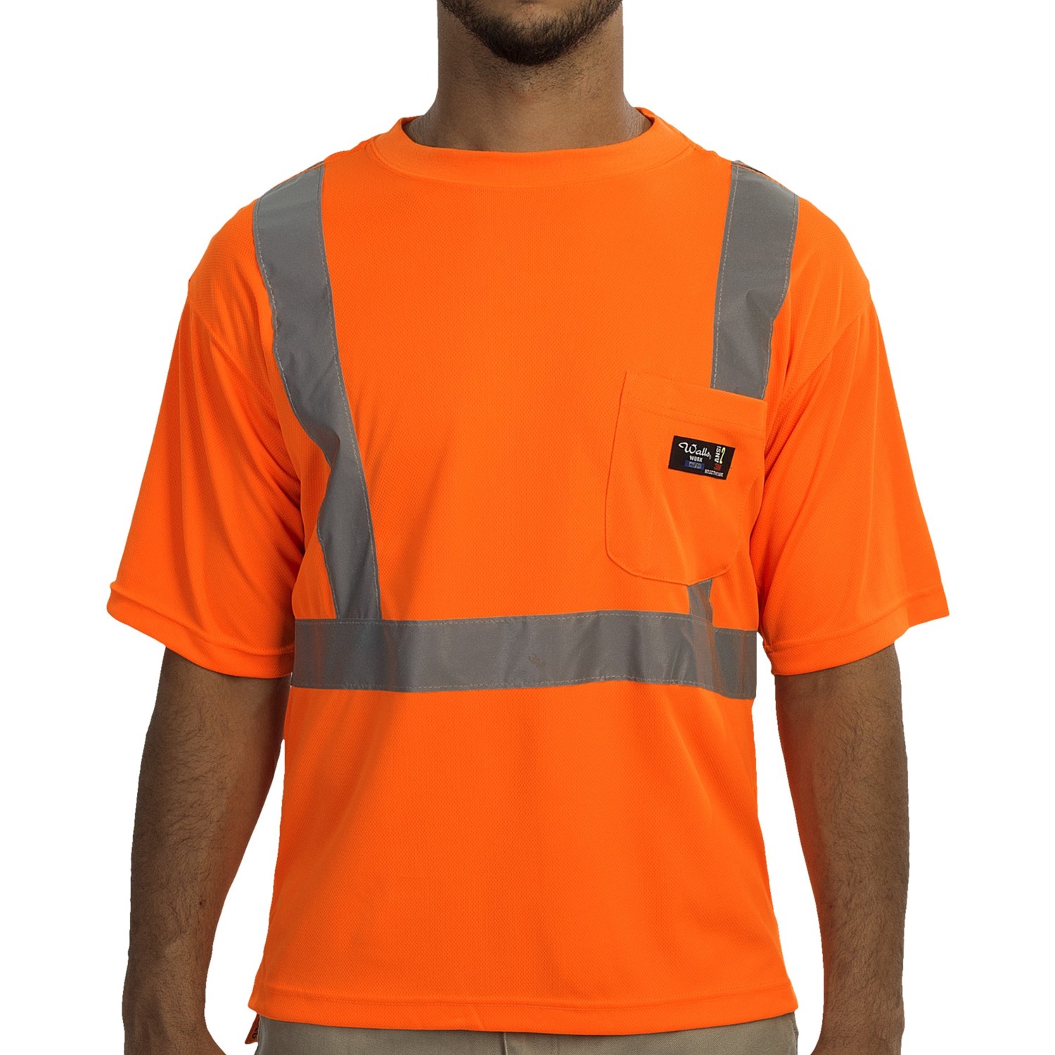Walls Workwear Class 2 High Visibility T-Shirt (For Men) 7539K - Save 33%