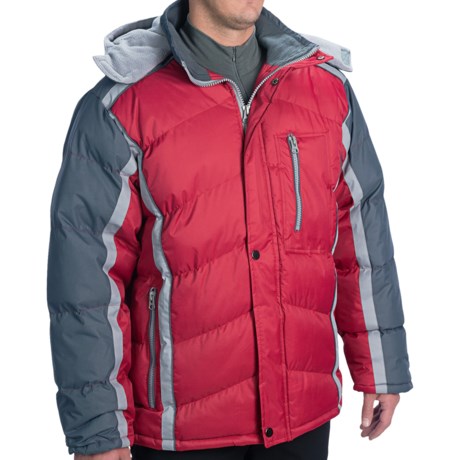 KC Collection Block Puffer Jacket - Insulated (For Men)