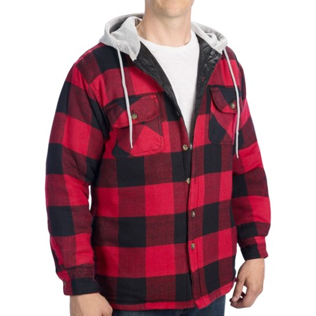 Canyon Guide Outfitters Big Bear Shirt - Flannel, Quilted Lining, Long Sleeve (For Men)