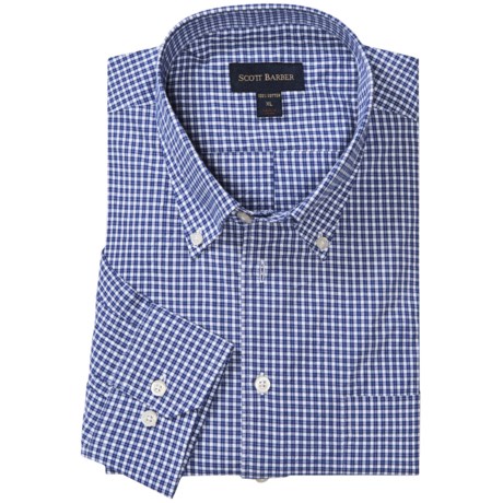 Scott Barber Spring James Shirt - Cotton Poplin, Long Sleeve (For Men)