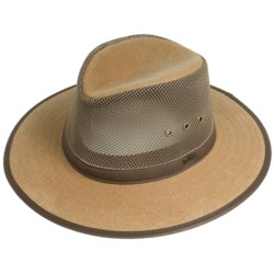 Outback Trading Safari West Hat - Oilskin Mesh (For Men and Women)