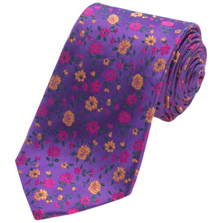 Altea Ticino Floral Tie - Silk (For Men)
