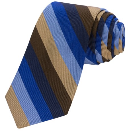 Altea Ticino 1 Bold Stripe Tie (For Men)