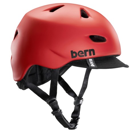 Bern Brentwood Zip Mold® Helmet with Visor (For Men)