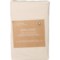 Organic King Cotton Fitted Sheet - Sand Dollar