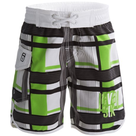 Level Six Amped Surf Shorts (For Boys)