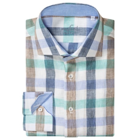 Van Laack Rivara Linen Shirt - Long Sleeve (For Men)