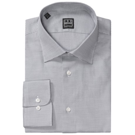 Ike Behar Silver Label Gingham Check Dress Shirt - Long Sleeve (For Men)