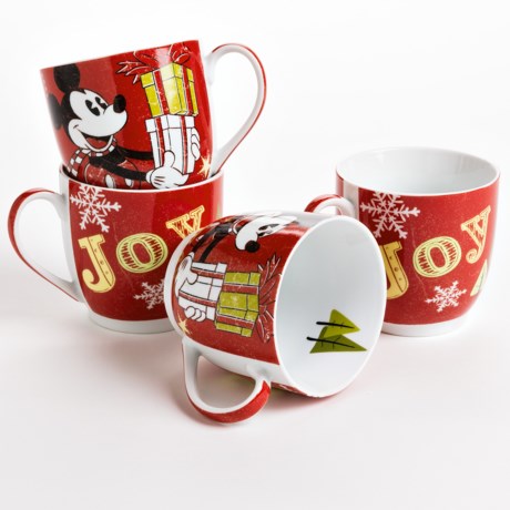 Disney Season of Wonder Coffee/Tea Mugs - Porcelain, Set of 4