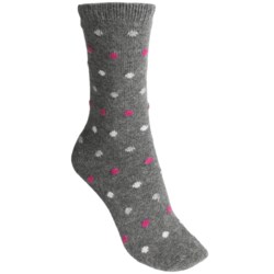 b.ella Multicolor Dot Socks - Crew (For Women)