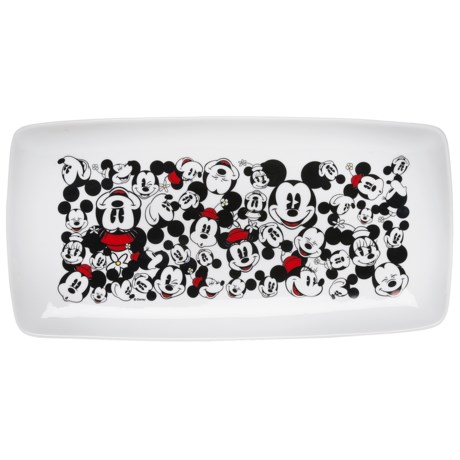 Disney Allover Mickey and Minnie Serving Tray - Porcelain