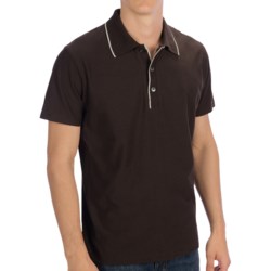Specially made Ribbed Polo Shirt - Short Sleeve (For Men)