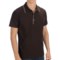 Specially made Ribbed Polo Shirt - Short Sleeve (For Men)