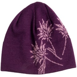 Chaos Bloom Beanie Hat (For Women)