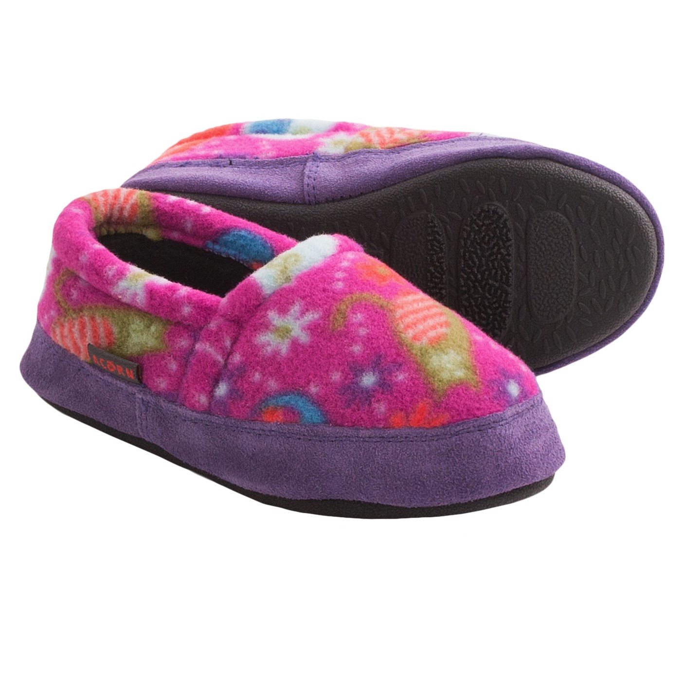 Acorn Polar Slippers (For Boys and Girls) 7649F 46