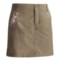 White Sierra Trail Skort - UPF 30, Built-In Shorts (For Girls)