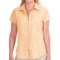 White Sierra Canyon Crest Shirt - UPF 30, Short Sleeve (For Women)
