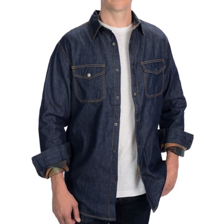 Dakota Grizzly Spencer Shirt Jacket - Flannel Lining, Long Sleeve (For Men)