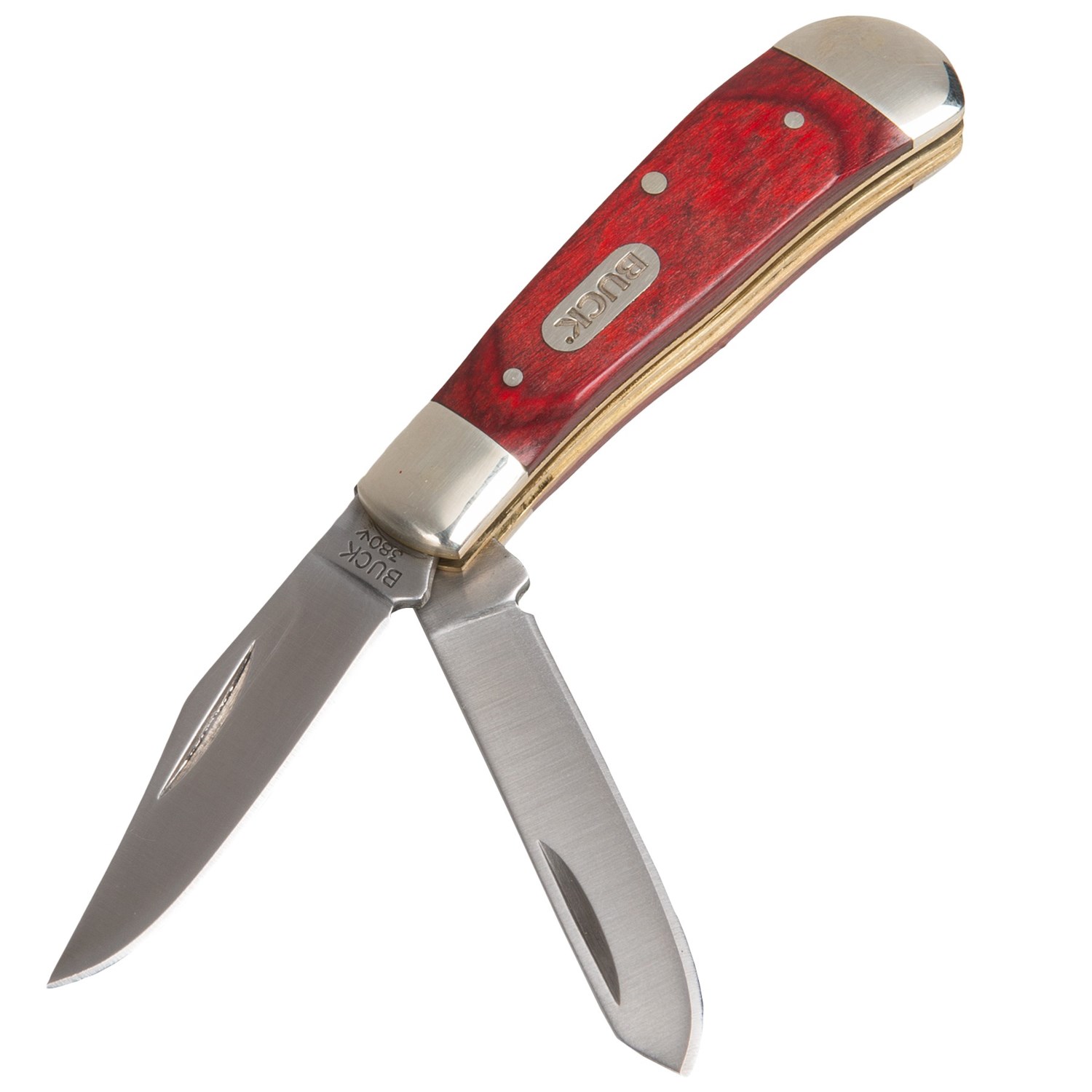 Buck Knives Mini Trapper Folding Pocket Knife - Straight Edge 7696A ...